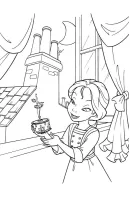 Tinker Bell kleurplaat 7